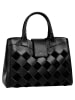 Samantha Look Handtasche echt Leder in schwarz