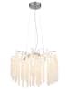 Globo lighting Luster "LAVERNE" in silver