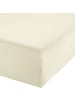 REDBEST Single-Jersey Boxspring-Spannbettlaken Denver in natur