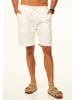 CARISMA Shorts - für Herren in Leinen-Optik als Kurze Hose - Sommershorts in Ecru