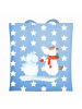 Mr. & Mrs. Panda Tragetasche Einhorn Schneemann ohne Spruch in Sky Blue