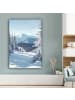 MuchoWow Leinwand bilder Schneelandschaft (BxH)