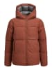 JACK & JONES Junior Steppjacke in Brandy Brown