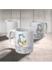 Mr. & Mrs. Panda Keramtiktasse Positiver Elektriker mit Spruch in Weiß