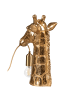 Beliani Tischleuchten MALAIKA in Gold/Messing - (W) 16 x (H) 40 x (L) 23 cm