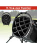 COSTWAY 14er Unterteilung Golf Stand Bag in Rot