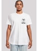 F4NT4STIC T-Shirt Wise Dad Lustiges Vatertagsmotiv für schlaue Väter in weiß