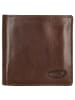 BRIC`s Monte Rosa - Geldbörse 4cc 9 cm RFID (black) in braun