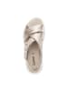 Gabor Plateau Sandaletten in Gold