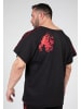 Gorilla Wear T-shirt - Buffalo old school workout top - Schwarz/Rot