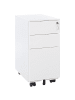 Beliani Büroschrank BOLSENA in Weiß - (W) 30 x (H) 60 x (L) 45 cm