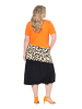 MIAMODA Jerseykleid in mandarine
