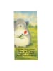 Mr. & Mrs. Panda Badehandtuch Chinchilla Blume Design mit Spruch in Gelb Pastell