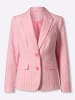 Heine Blazer in flamingo-weiß-gestreift