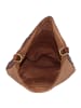 Caterina Lucchi Schultertasche Leder 30 cm in cognac