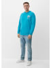 s.Oliver Sweatshirt in 63D1_türkisblau