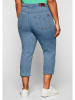 sheego Caprijeans in light blue Denim