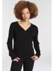 FLASHLIGHTS Strickjacke in schwarz