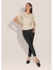 MADELEINE Schmale Skinny-Hose, Zippertaschen in schwarz