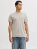 Jack & Jones Gestricktes T-Shirt in Oatmeal