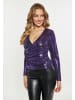 faina Blusenshirt in Violett