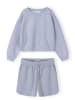 Minoti 2-tlg Bluse & Shorts 30SCUBA304 in Blau