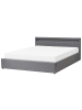 Beliani Doppelbett ARMELLE in Grau/Bunt - (W) 188 x (H) 83 x (L) 216 cm