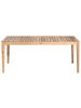 Beliani Esstisch CHIOGGIA in Braun - (W) 180 x (H) 75 x (L) 90 cm