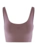 adidas Bustier SCOOP LOUNGE BRA in mauve