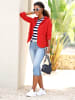 Heine Sweatblazer in rot