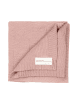 Räuberella Strick Babydecke Sternenmuster zauberhafter Rosenquarz in Rosa - 75x100 cm
