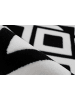 Kayoom Kurzflor Teppich Esperanto 725 in schwarz - weiß - rechteckig