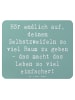 Mr. & Mrs. Panda Mauspad Spruch Zweifel an sich selbst mit Spruch in Meeresbrise