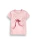 Coccodrillo T-shirt mit kurzen Ärmeln in gedämpftes Rosa