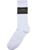Urban Classics Basic Socks in white/black/frozenyellow