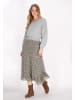 DreiMaster Vintage Damen Pullover in Grau Melange
