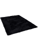 Pergamon Hochflor-Teppich Fluffy in schwarz