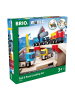 Brio Brio Aktionsspiel Steinverlade Set, Straßen & Schienen in bunt