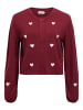 Object Strickjacke in Cabernet