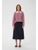 InWear Langarm MADIEIW Relaxed fit in PINK/ZINFANDEL STRIPE