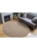 Vivorum Teppich Royal in taupe - rund