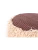 Kayoom Sitzkissen Fellpouf Bobtail 125 in beige - braun