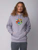 wat? Apparel Sweatshirt Pixel Zauberwürfel in Lavender