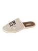 Adelheid Filzpantoffel Faulpelz in Beige