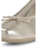 VITAFORM Hirschleder Ballerinas in gold