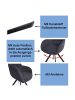 MCW Esszimmerstuhl mit Armlehnen drehbar Auto-Position, Anthrazit