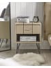 Beliani Nachttisch BETIN in Beige - (W) 48 x (H) 56 x (L) 41 cm