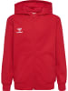 Hummel Reißverschluss Kapuzenpullover Hmlgo Kinder in TRUE RED