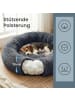 Feandrea Hundebett Bobbee in Dunkelgrau - (H)20 x (D)70 cm