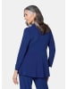 GOLDNER Leichte Shirtjacke lila mit Stretch in royalblau